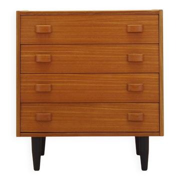 Teak chest of drawers, Danish design, 1960s, made in Denmark