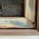 Vintage Abstract Kulo Green Oil Painting 1970s