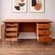 Vintage desk from the 60s in Scandinavian style.