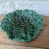 Sarreguemines ceramic cabbage leaf emptier