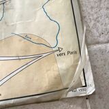 School poster School Map War 1939 1945