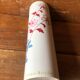 Vase roll leonor mataillet ceramic painting flowers vintage