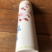 Vase roll leonor mataillet ceramic painting flowers vintage