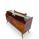 midcentury rosewood chest of drawers.