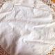 Cotton placemat new condition crocheted diameter 29 cm