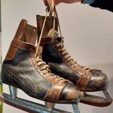 Pair of retro ice skates