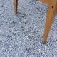 Pair of armchairs from the 50s free-span in blond beech