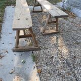 Pair of antique benches