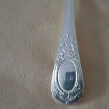6 silver spoons monogram C B