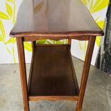 Serving trolley or mobile oak maid, mid-20th century