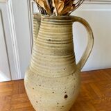 Monastery vase in pyrite stoneware