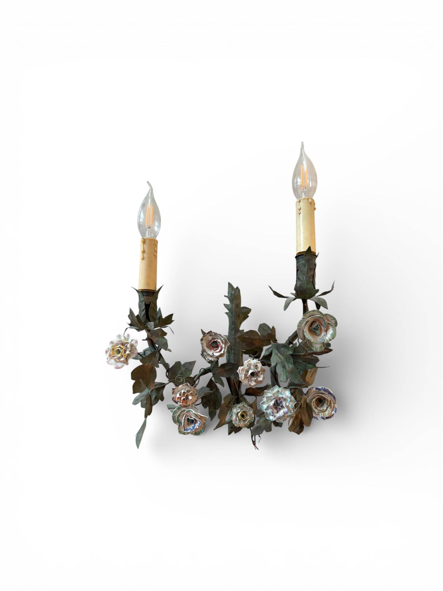 Pair of French wall sconces from the 19th century.