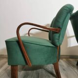 Armchairs by Jindřich Halabala, 1950s, Set of 2