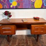 Bureau vintage rétro vintage en teck par GPlan 1960