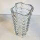 Geometric semi-crystal vase 1950s
