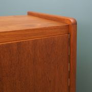 Teak highboard, Danish design, 1960s, production: Denmark