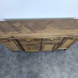 Neo-Rustic Sideboard in Solid Oak