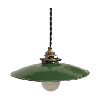 Green enamelled sheet metal suspension