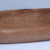 Long carved monoxyl wood cut stamped L. 54 cm