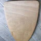 Asymmetrical mirror beveled free form rearview mirror