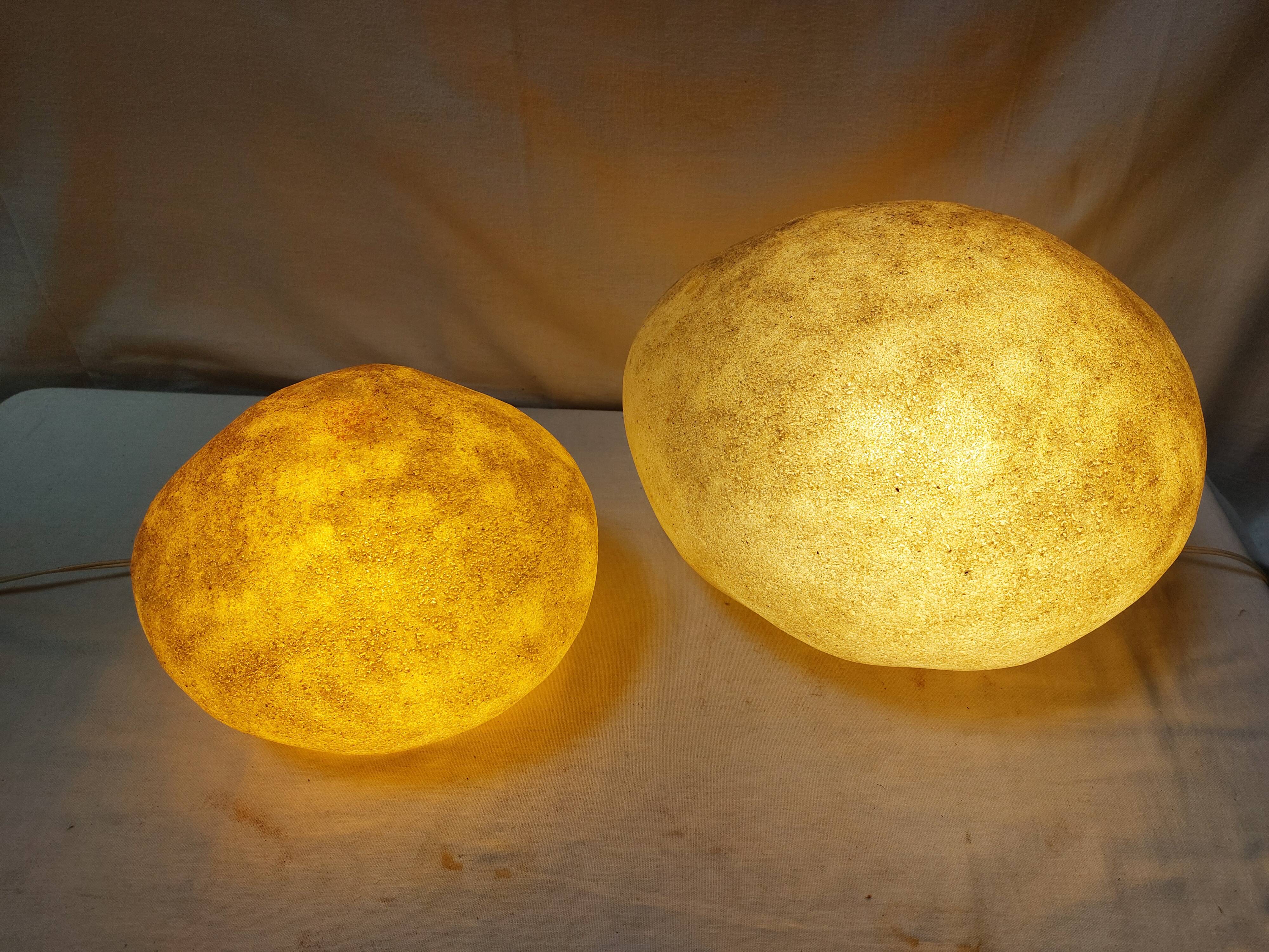 Pair of Dora lamps by André Cazenave for Atelier A - 1970s