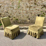 Paire de chauffeuses