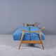 Three seater extensible sofa 1960's
