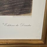 Engraving by J.-J. Audubon Editions of the Disaster XXth Roseate Spoonbill