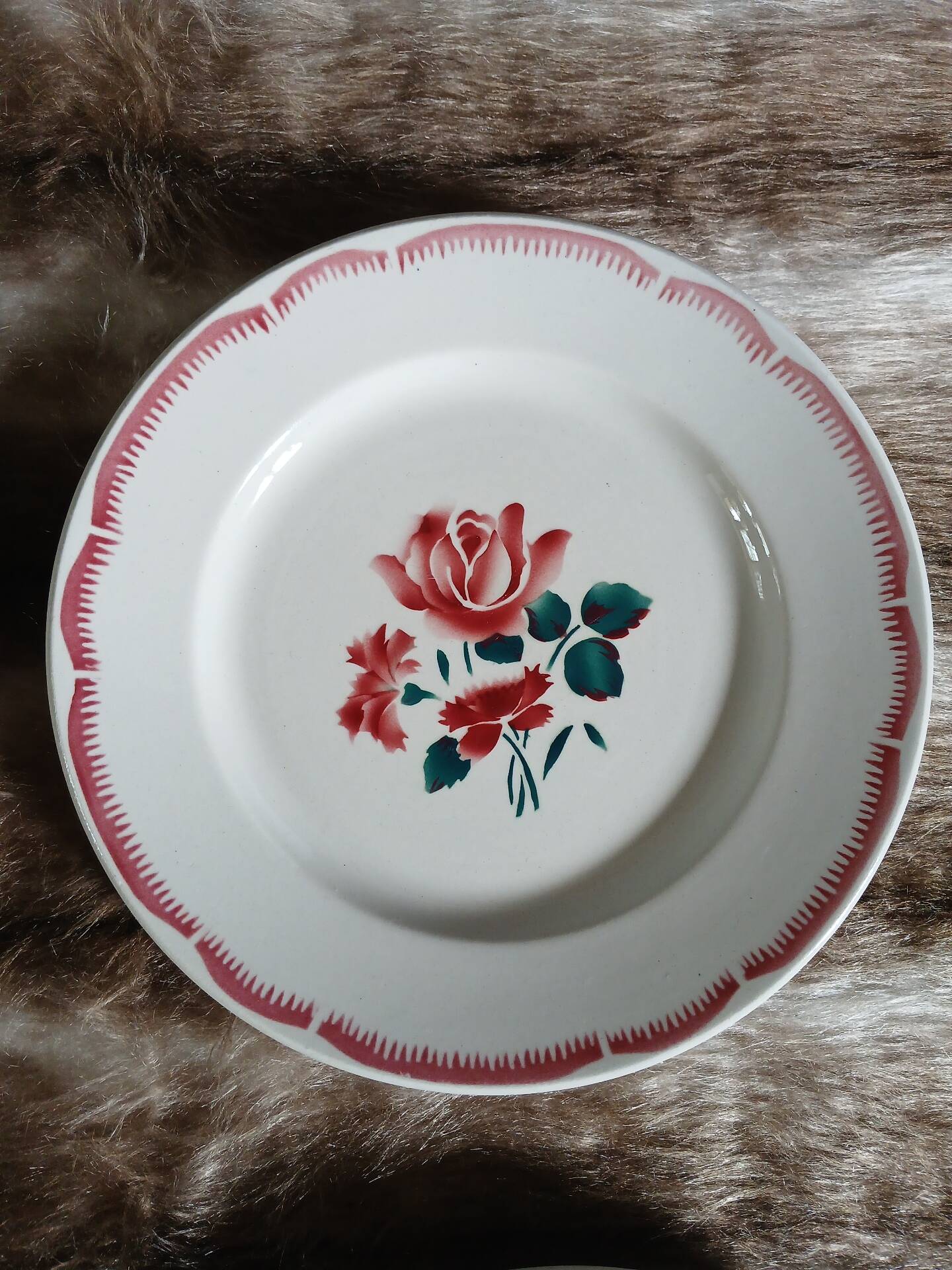 12 mismatched vintage dessert plates