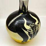 Picasso-inspired bull vase
