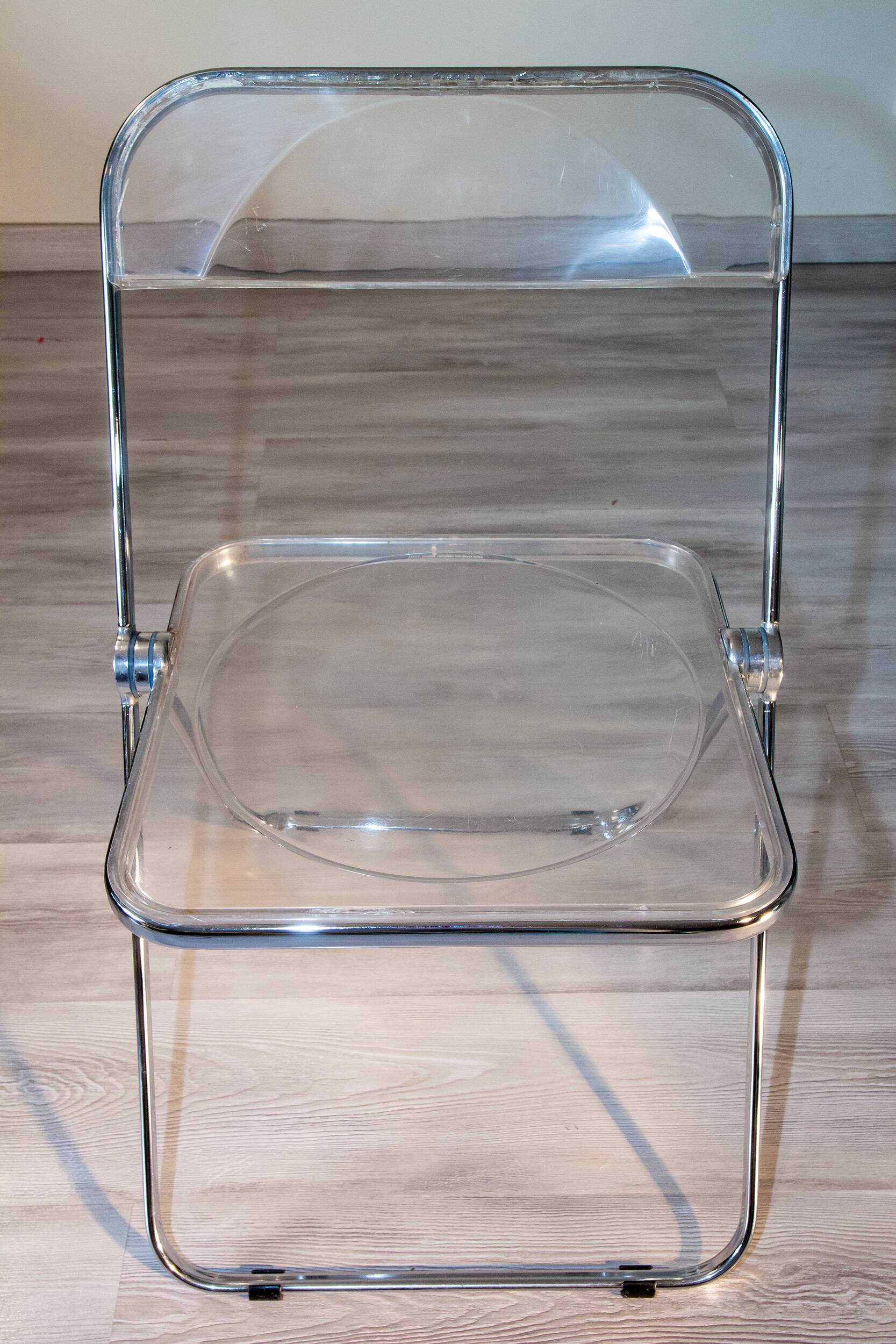 Chaise plia de Giancarlo Piretti éditée par Anonima Castelli 1970