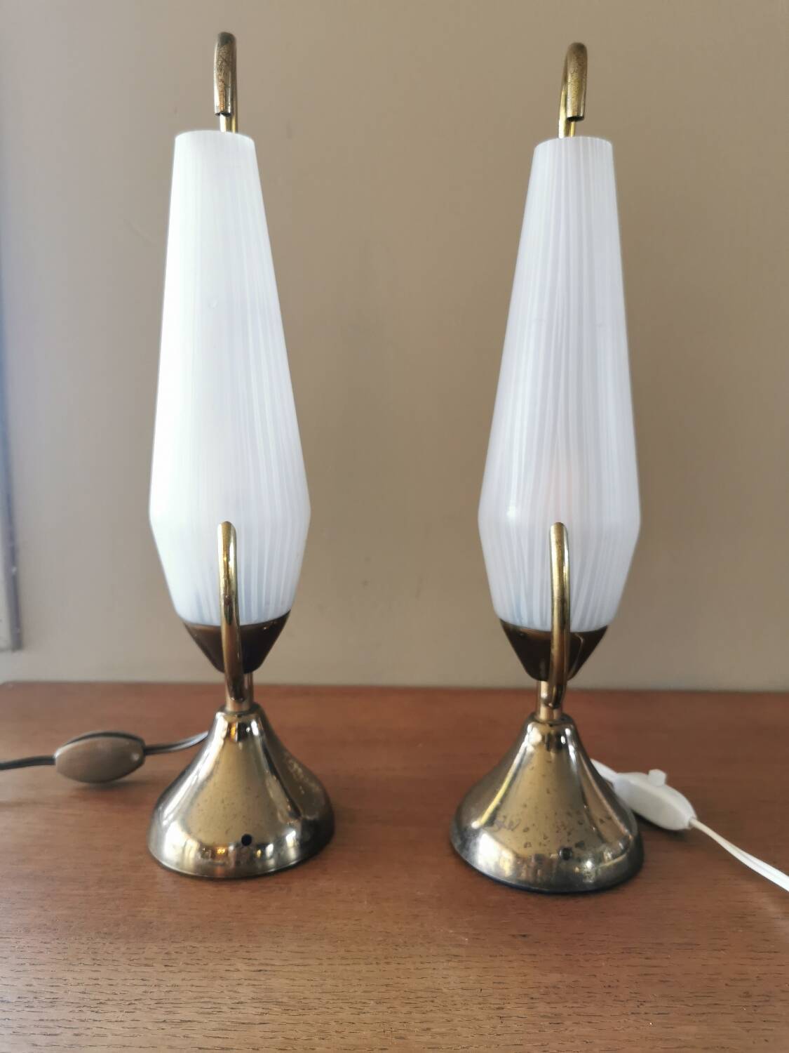Pair of vintage Arlus lamps