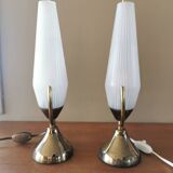 Pair of vintage Arlus lamps