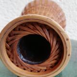 Rattan vase