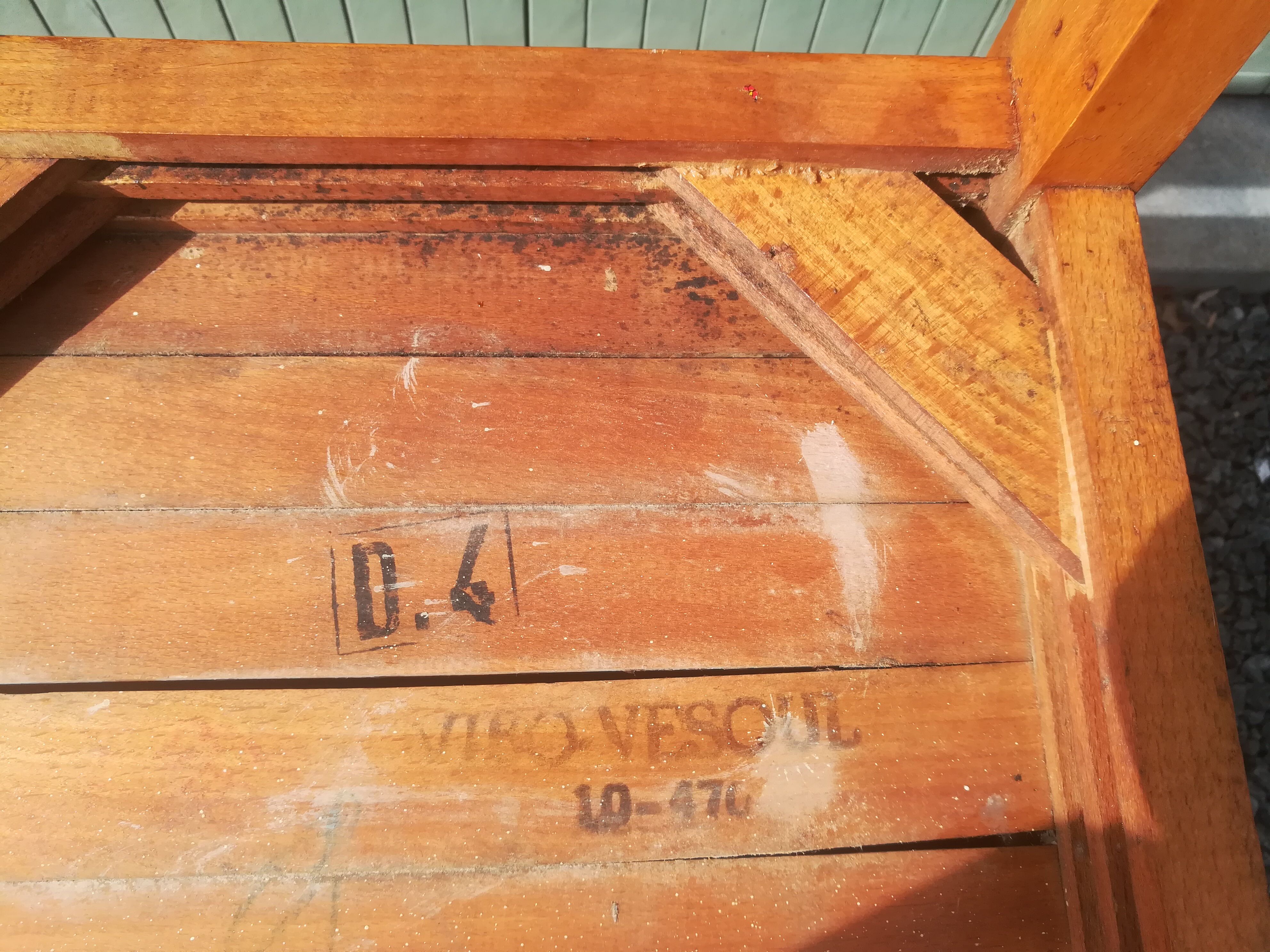 Pair of René Gabriel chairs in beech