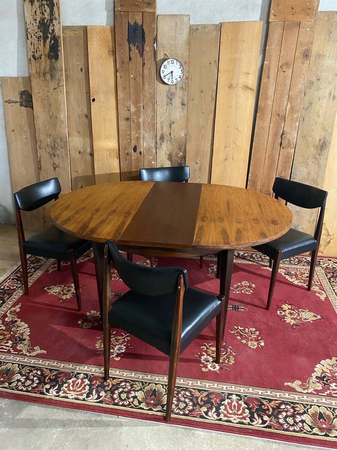 Scandinavian table and chairs from the 60s/70s