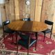 Table et 4 chaises Scandinave des années 60 / 70