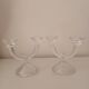 Set of 2 double candle holders