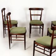 Ensemble de salle à manger moderne du milieu du siècle restauré, Tchécoslovaquie, années 1960, ensemble de 7 pièces.