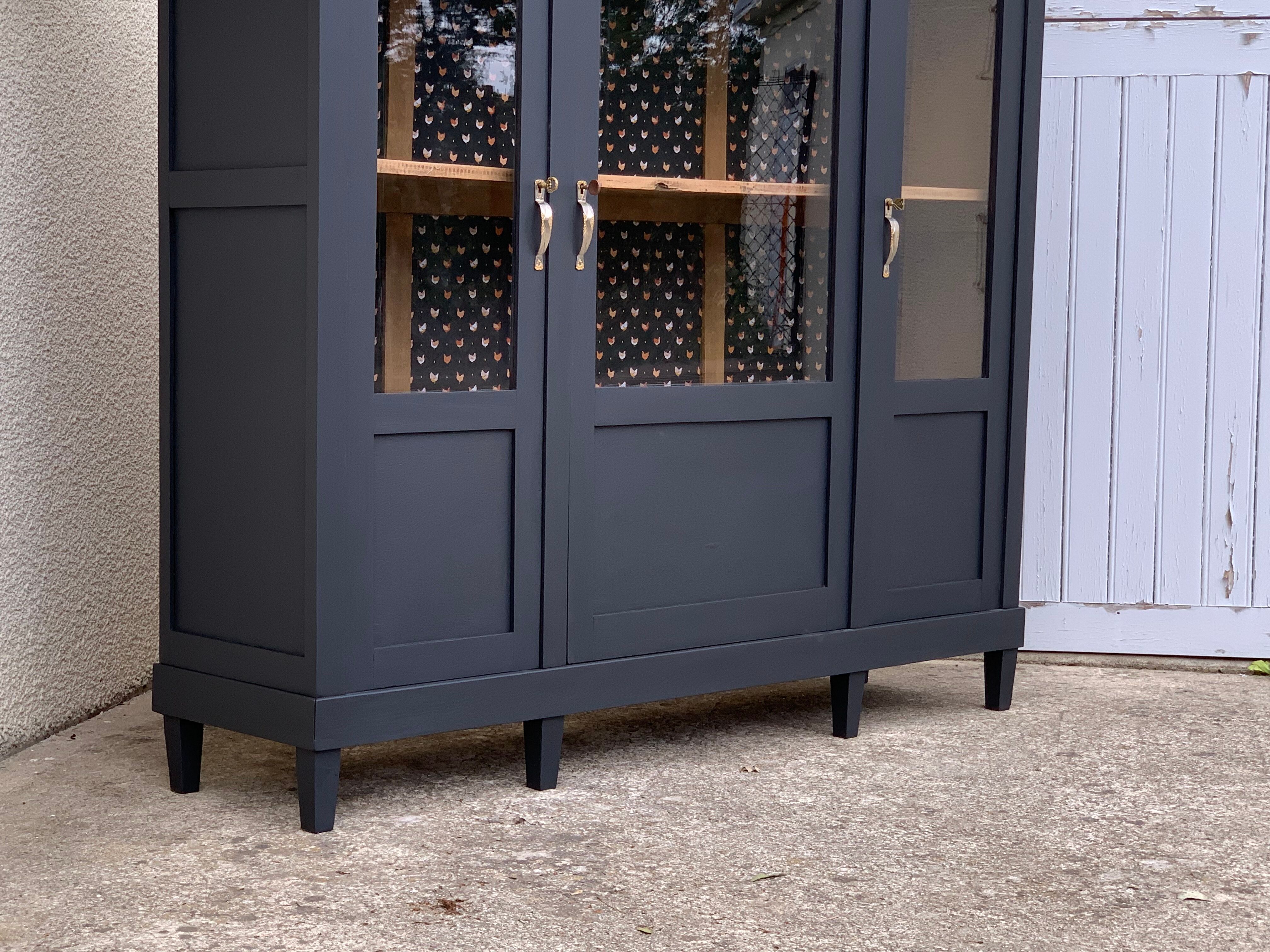 Removable glass cabinet art deco 1930