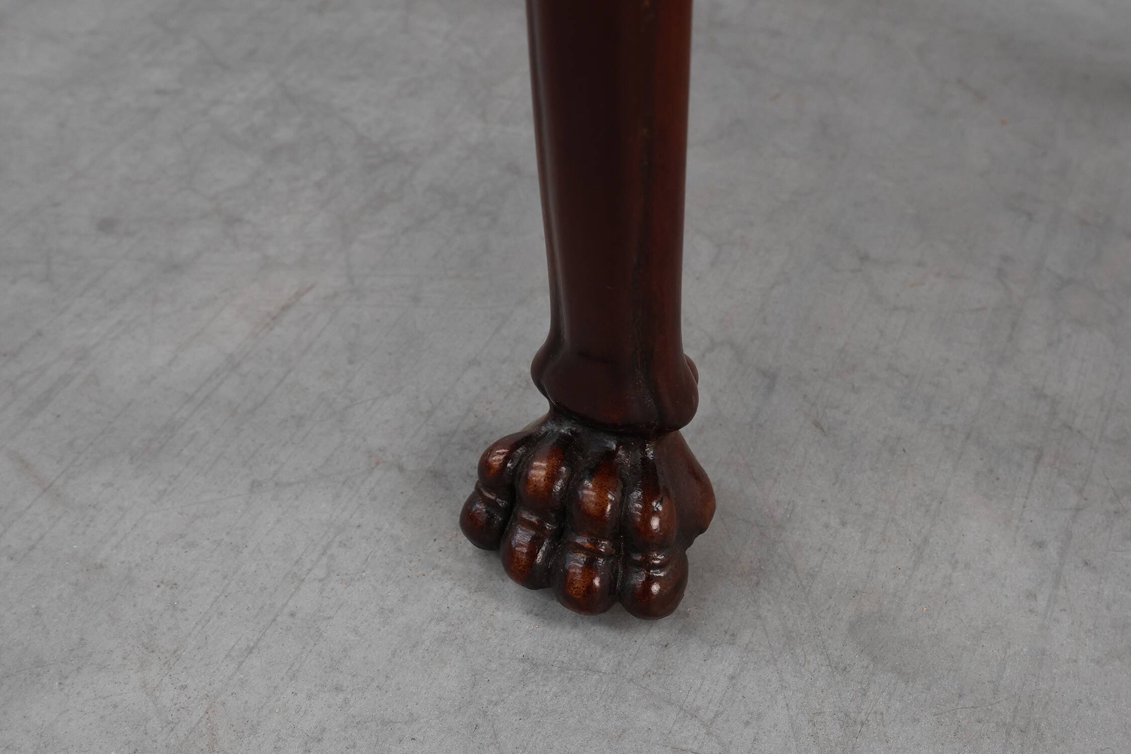 French Empire Side Table in Carved Wood, circa 1850