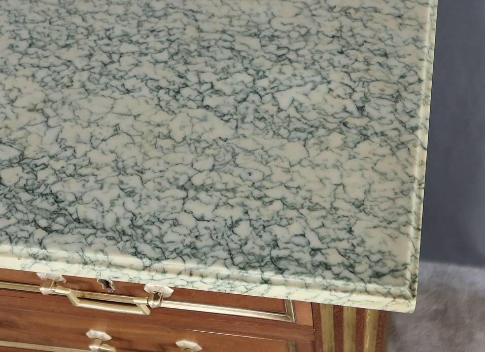 Mahogany Chiffonnière Commode, Louis XVI style – Mid 20th century