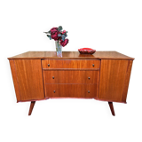 Mid century retro vintage teak small sideboard by William Lawrence 1960