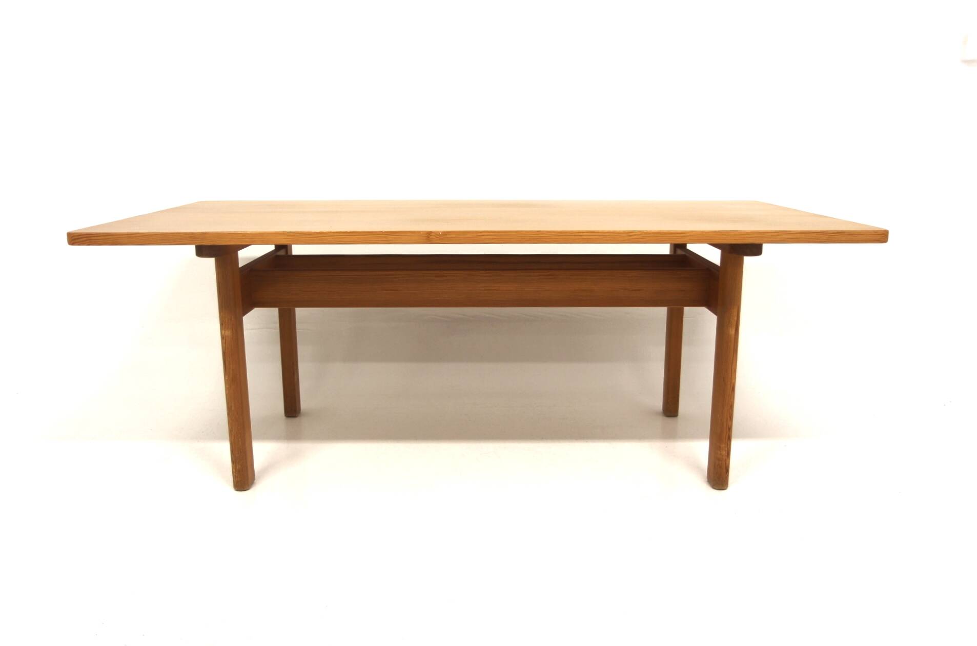 Pine dining table, Borge Mogensen, Sweden, 1960