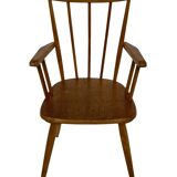 Vintage children's chair children's room slatted chair design 50's