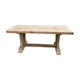 Solid oak farmhouse table