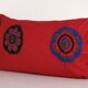Vintage embroidered cushion cover 41x76 cm