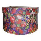 Large Vintage Cardboard Round Hat Box