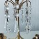 Candle holder with tassels