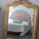 Miroir Louis Philippe avec fronton